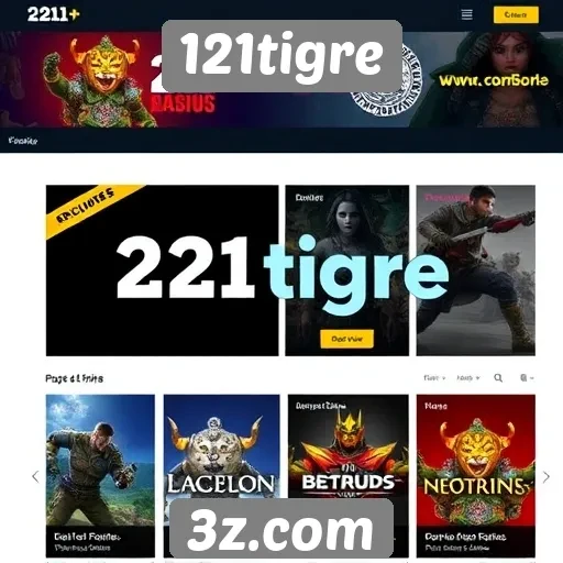 Promocoes em destaque no portal de jogos 121tigre